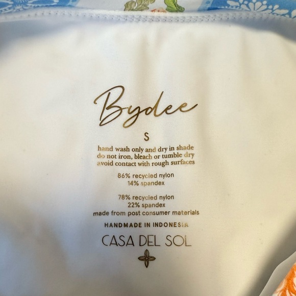 Bydee Brand Bikini Bottom Moderate Coverage Sz Small Perfect Condition - Picture 10 of 12